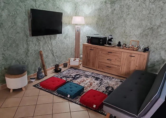 Secret Zen House In The Center With Free Parking & Automatic 24 Hours Check-in Apartment